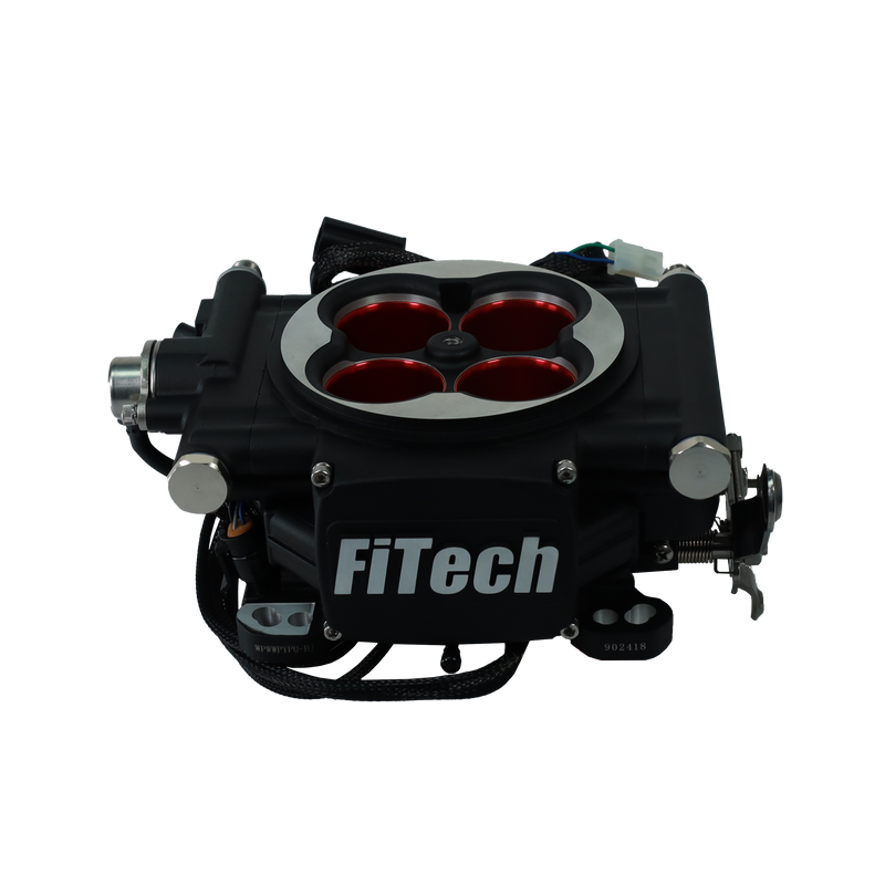 FITECH 30004 GO EFI 4 600HP SELF TUNING BOOST OR NITROUS EFI SYSTEM MATTE BLACK