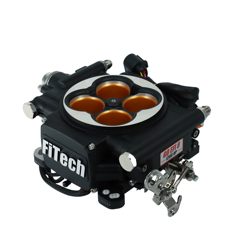 FITECH 30012 GO EFI 8 1200HP SELF TUNING BOOST NITROUS EFI SYSTEM BLACK