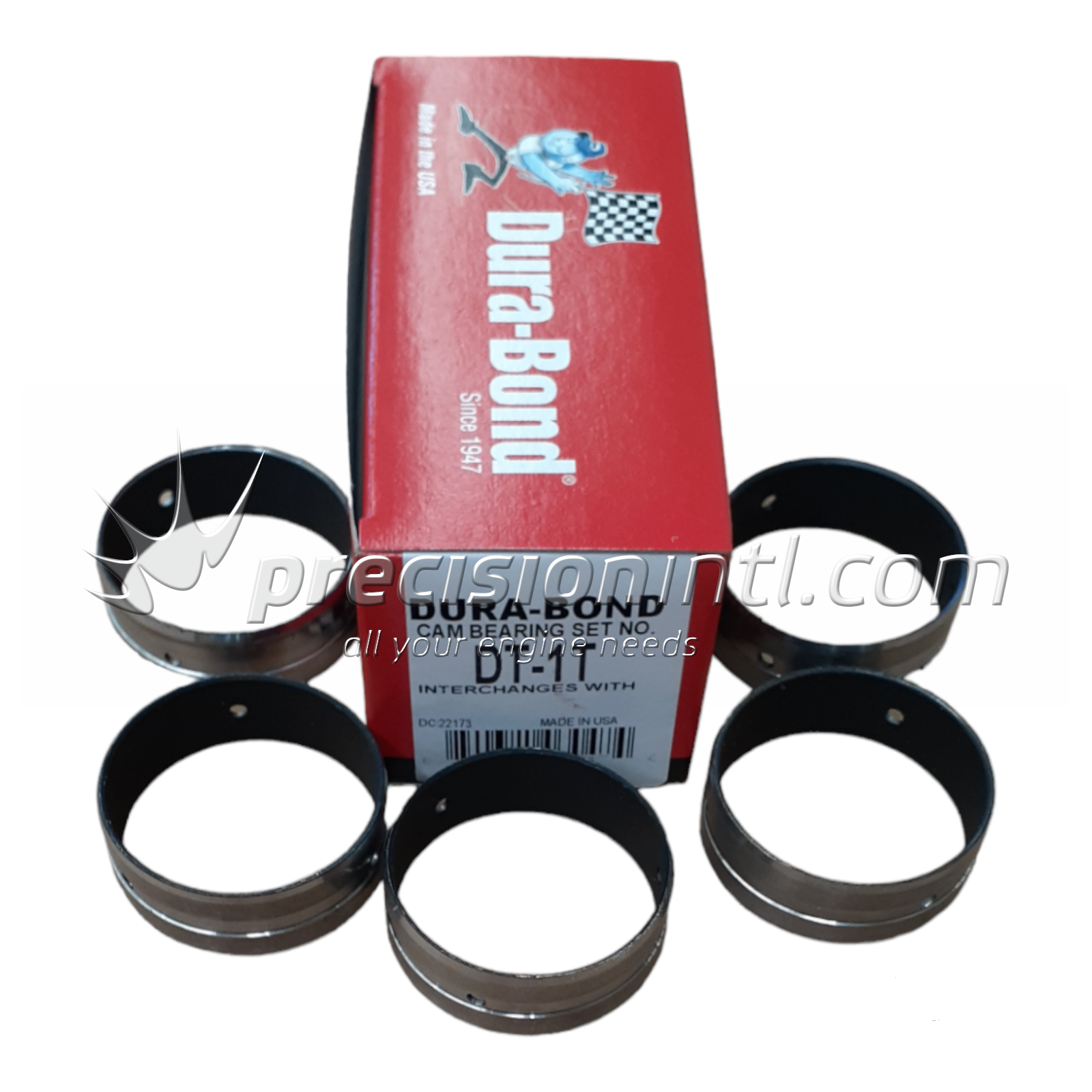 DURABOND DT1T HIPERF CAM BEARING SET DART LM & SHP INC HIGH PERF COA