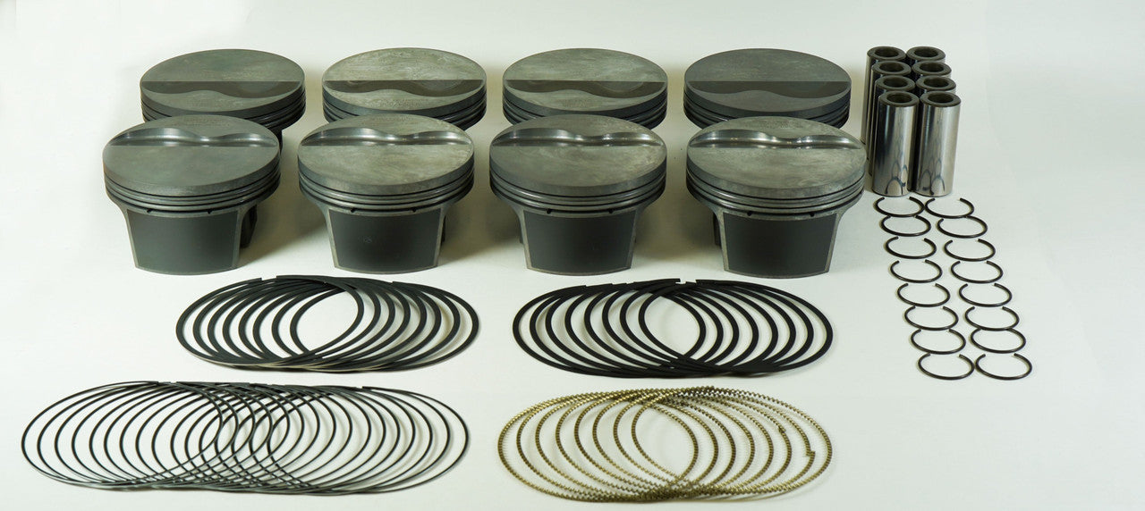 MAHLE 930218990 3.79¨ BORE PISTON SET LS LM7 5.3 INCL RINGS