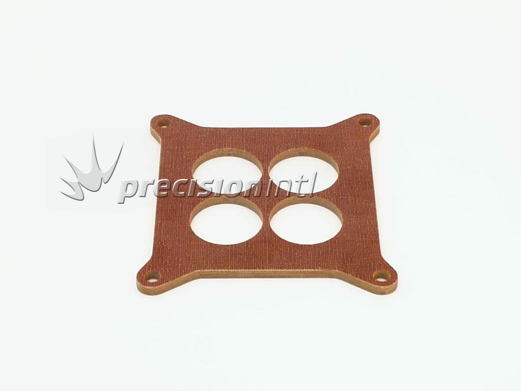 CANTON 85154 PHENOLIC CARBURETOR SPACER 1/4 4 HOLE 4150/4160 600+ CFM