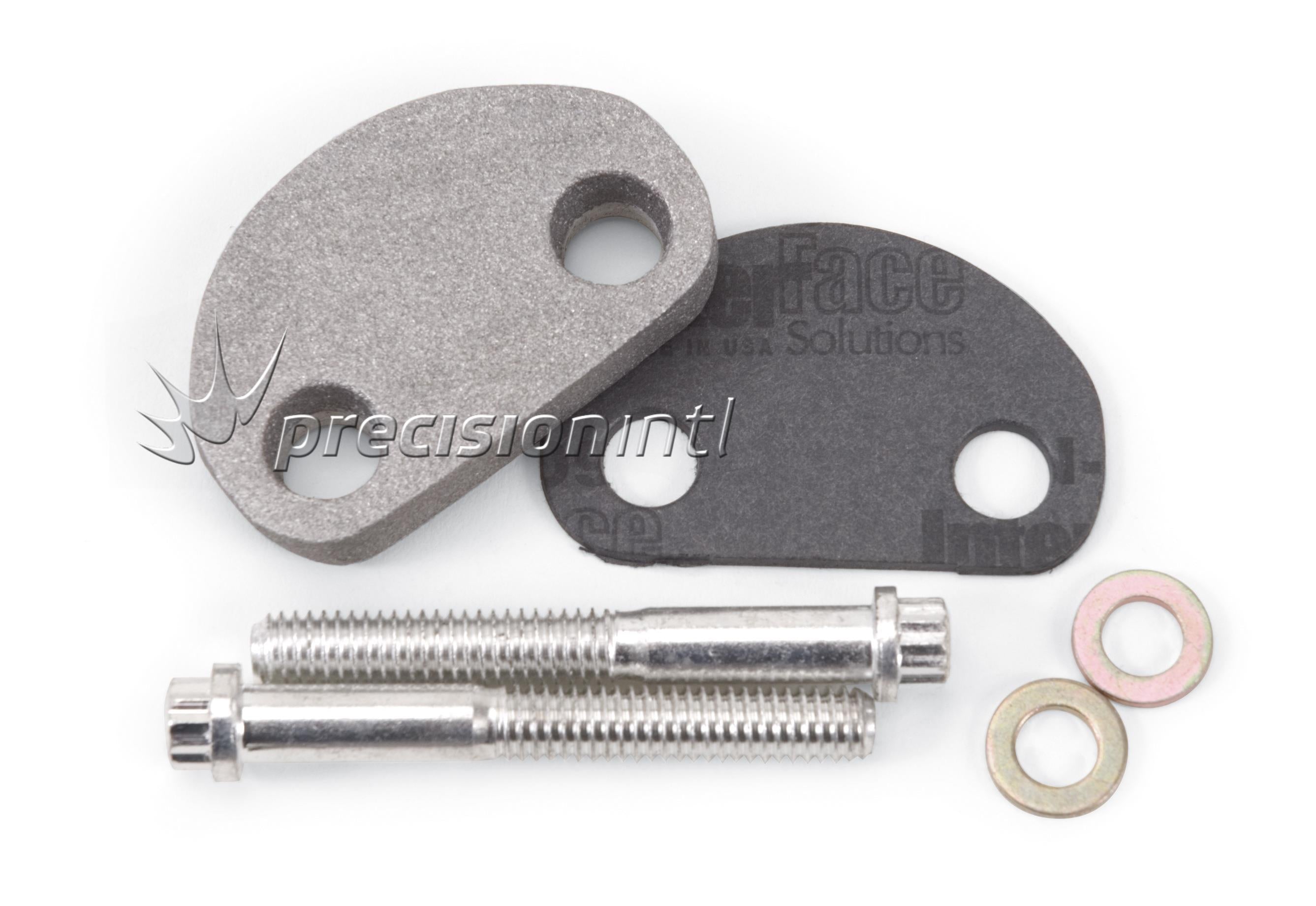 EDELBROCK 8981 REPLACEMENT CHOKE BLOCK OFF PLATE FORD 351C & 351W V8