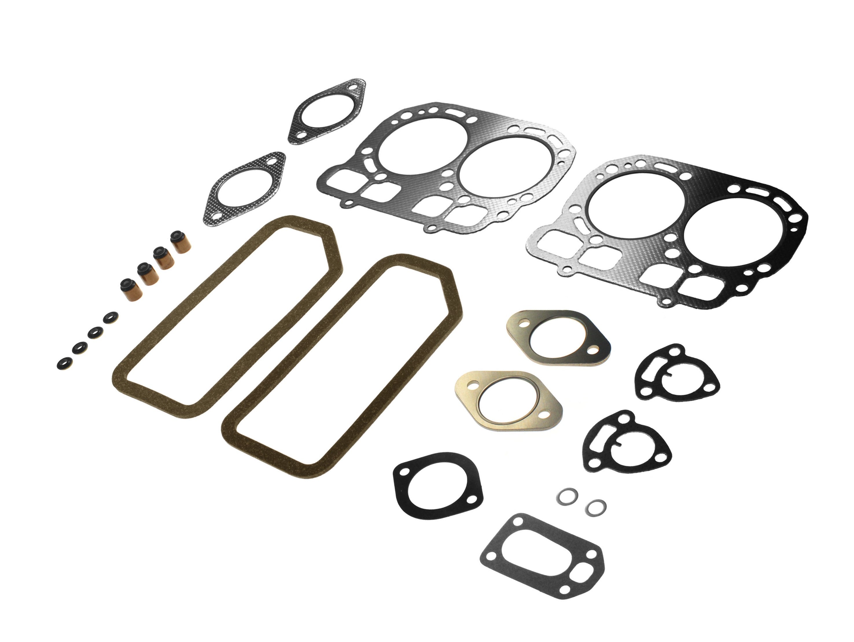 DURAPRO GSDG740D VALVE REGRIND GASKET SET FOR SUBARU EA81 1800 BRUMBY