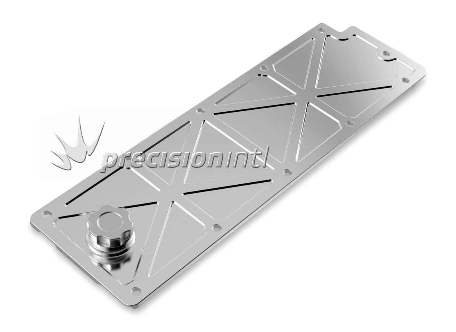 HOLLEY 241361 LS3 VALLEY COVER TRUSSED POLISHED WITH OIL FILL