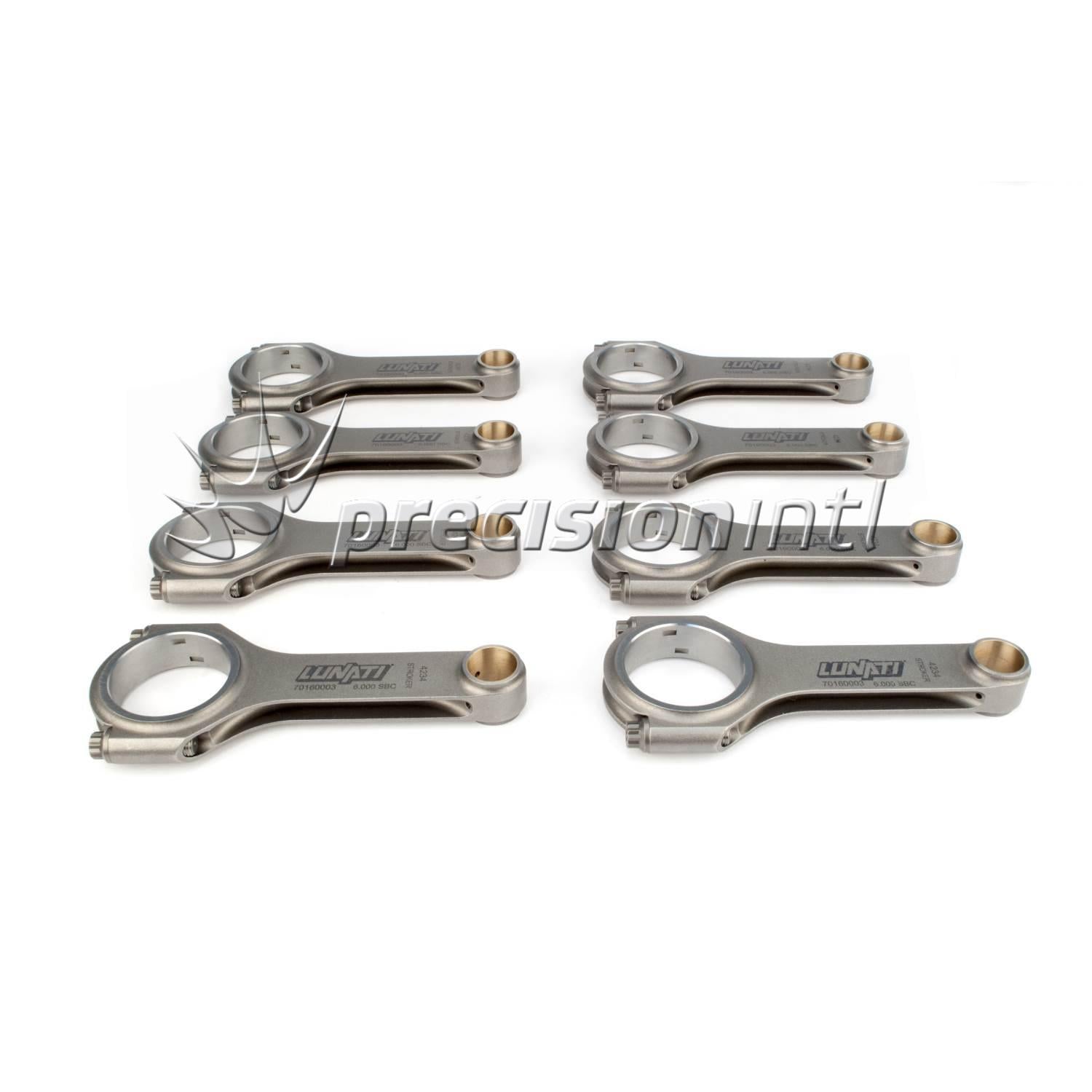 LUNATI 701600038LUN VOODOO SERIES CONRODS H BEAM SBC 6.000" STROKER P