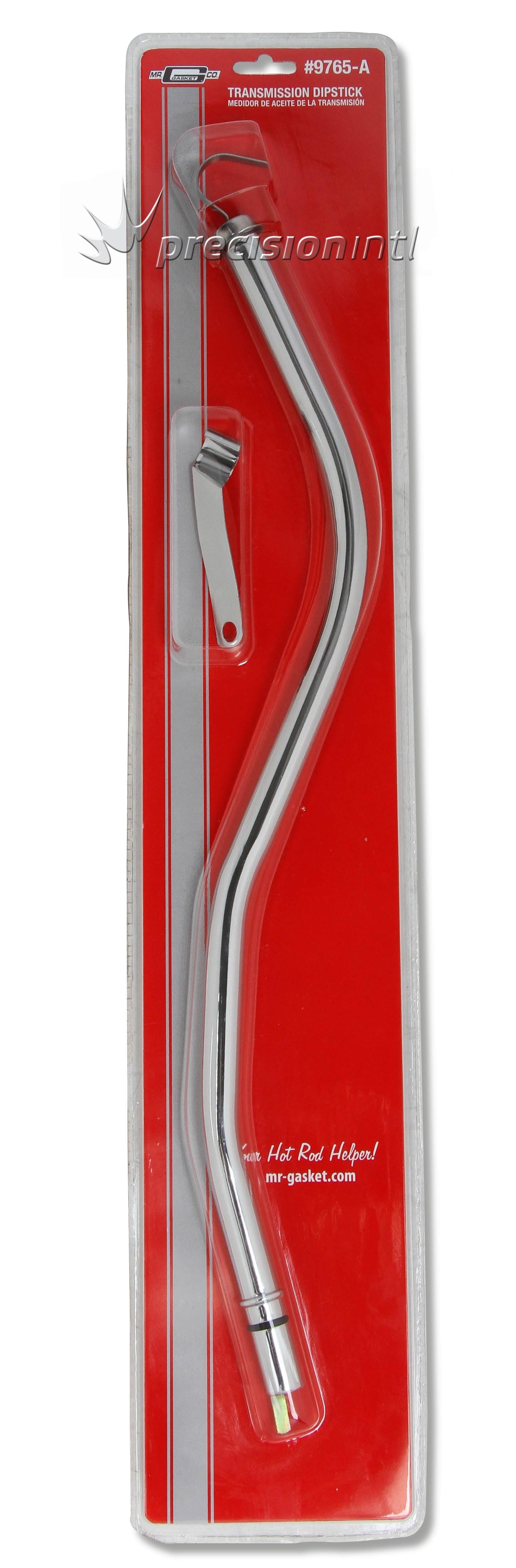 MR GASKET 9765A TH400 DIPSTICK & TUBE TURBO 400 (CHROME PLATED)