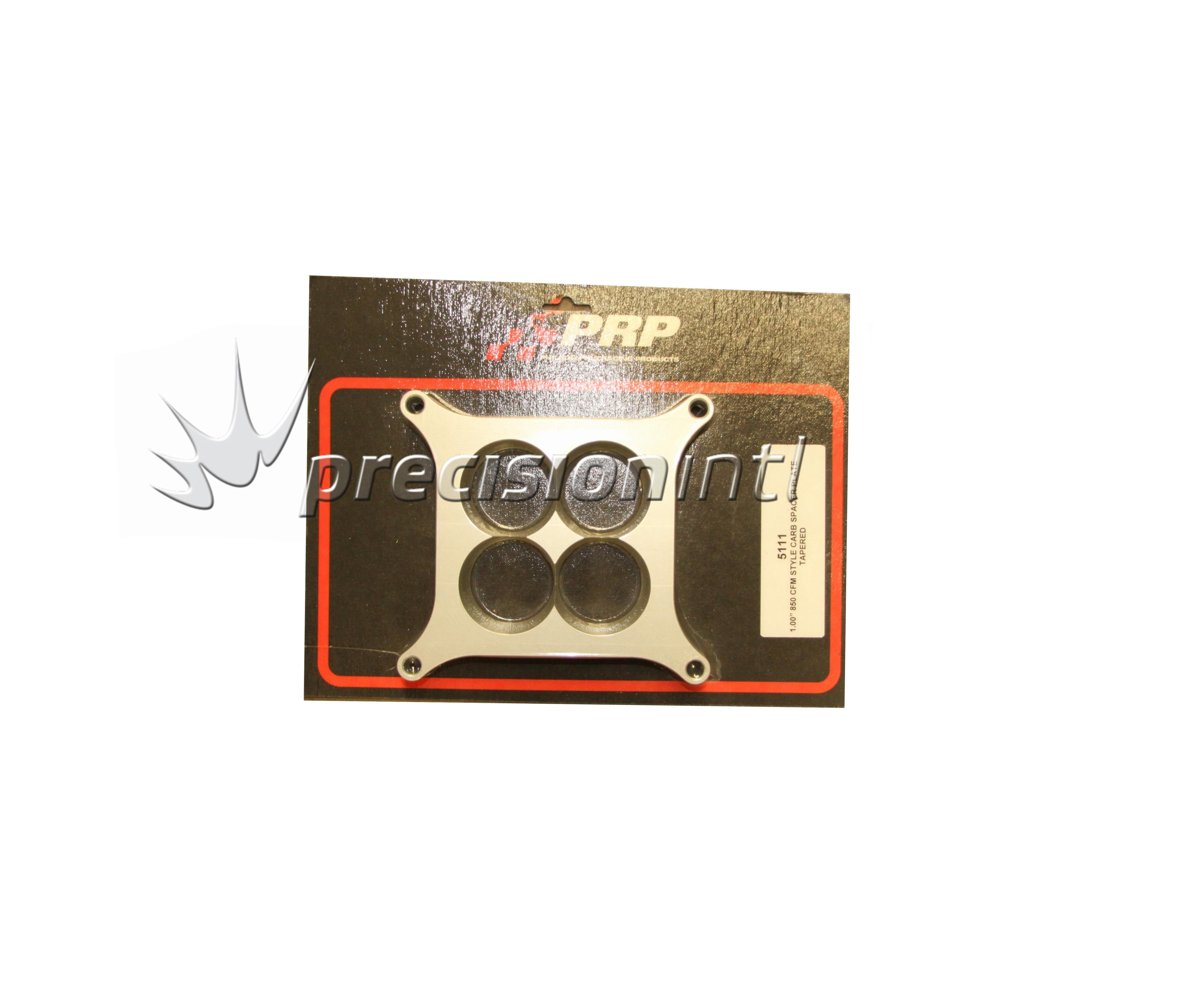 PRP PRP5111 CARB SPACER PLATE 1.00 TPRED SUITS 850 CFM STYLE CARBS