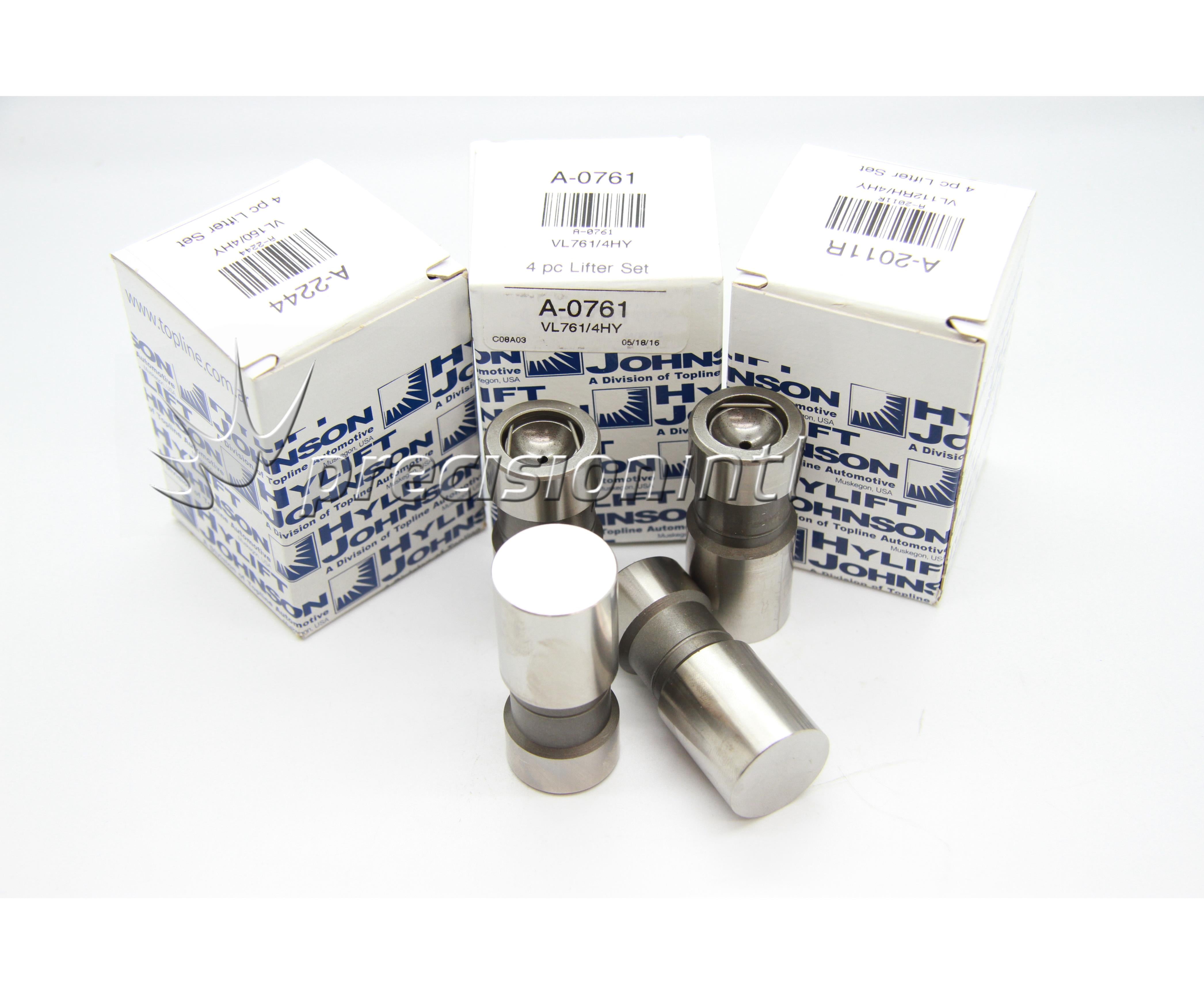 HYLIFT JOHNSON A0761 (X4) HYD LIFTERS MADE IN USA CHEV 235 BLUE FLAME