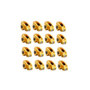 COMP CAMS 19005-16 ULTRA-GOLD ARC SERIES ROCKER ARMS CHEV SB 1.6 RATIO 7/16 STUD