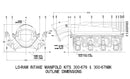 HOLLEY 300-679 LS3 LO-RAM MANIFOLD KIT SINGLE INJECTOR