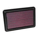 K&N 33-5016 REUSABLE AIR FILTER FOR NISSAN ROGUE L4-2.5L F/I, 2014-2017