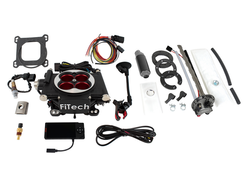 FITECH 36204 GO EFI 4 600HP BOOST OR NITROUS EFI SYSTEM INCL IN TANK FUEL KIT
