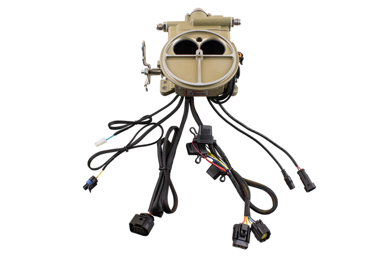 FITECH 39001 GO EFI 2300 FLANGE 2 BARREL 400 HP SELF LEARNING EFI SYSTEM GOLD