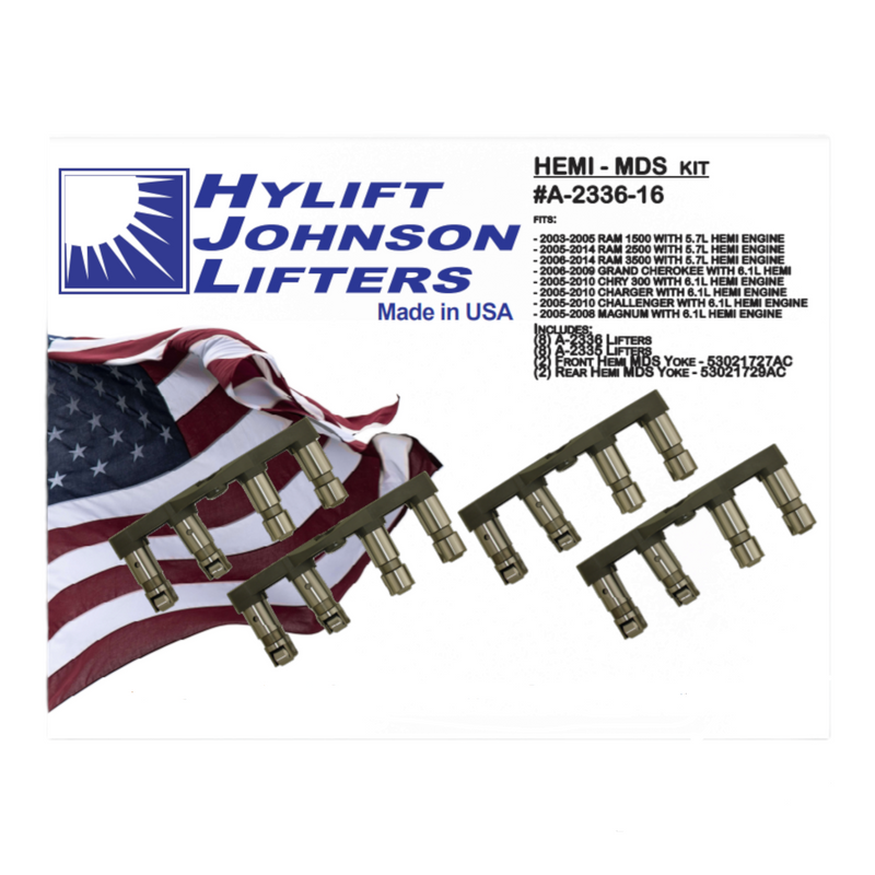 HYLIFT JOHNSON A233516 NON MDS LIFTER SET GEN3 HEMI 5.7 6.1 6.4 INC Y