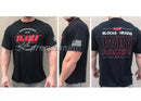 DART AP0011TS-V BLACK BLOCKS & HEADS WIN RACES T-SHIRT SMALL