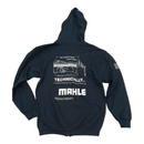 MAHLE 1979117-M BLUEPRINT LOGO FULL ZIP HOODY MEDIUM