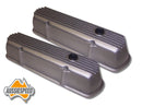 AUSSIESPEED AS0100R 253/304/308 HOLDEN V8 TALL ALLOY ROCKER COVERS FINNED RAW USE AS0291 BOLT KIT