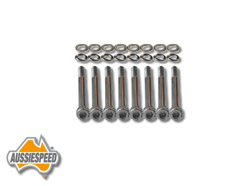 AUSSIESPEED AS0291 253/304/308 HOLDEN V8 TALL ALLOY ROCKER COVER BOLT KIT SUITS AS0100 COVERS