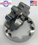 BOUNDARY BA-OPG-M U.S MADE BILLET OIL PUMP GEARS FORD FALCON XR6 4.0L BARRA TURBO MARTEN WEAR SURFACE T