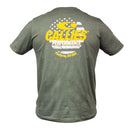 CALLIES CALMGTSS MILITARY GREEN TSHIRT SMALL