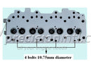 BUDGET 199511B PLUS DIESEL CYLINDER HEAD LANDROVER 300TDI TURBO