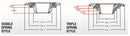 COMP CAMS 730-16 10 DEGREE TITANIUM RETAINERS 1.437"-1.500" SPRING DIAMETER"