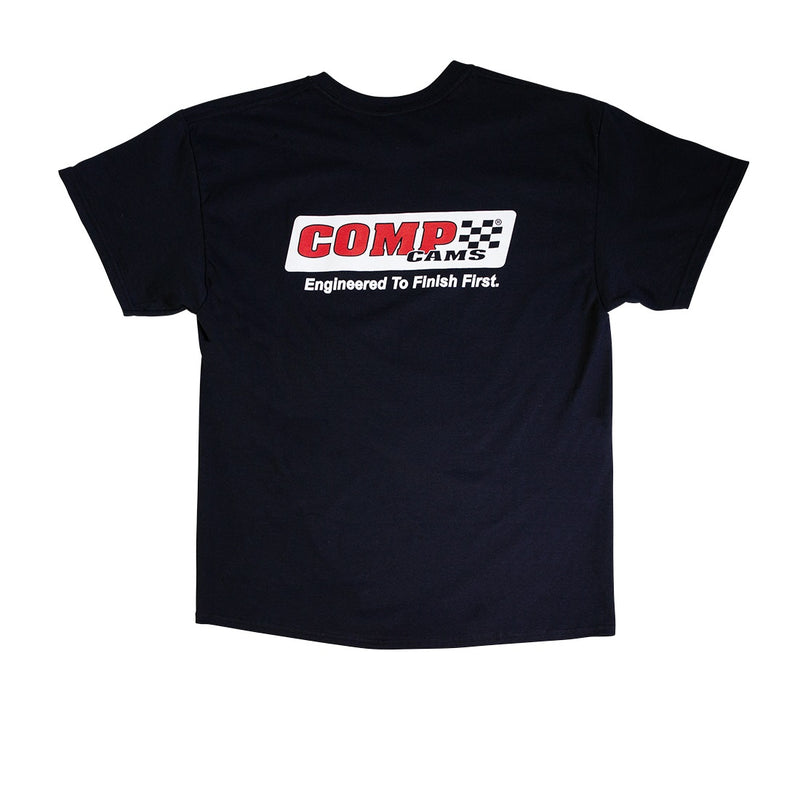 COMP CAMS C1020-M T-SHIRT BLACK COMP RACING MEDIUM