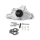 EDELBROCK 88100 VICTOR SERIES SHORT WATER PUMP SATIN FINISH SB CHEV 283-400 V8