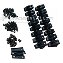 PRECISION PI3201H-BK ROLLER ROCKERS HOLDEN 253-308 BOLT ON ADJUST 1.6 MADE IN USA