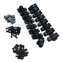 PRECISION PI3224BK ROLLER ROCKER SET FORD 351C 460 BOLT ON ADJUSTABLE MADE IN USA