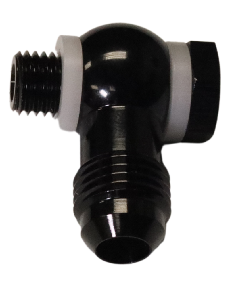 FITECH 62018 BANJO -6AN 9/16-24 FITTING FITS PRESSURE PORT