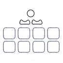 FEL-PRO SFLMS97089 INTAKE MANIFOLD GASKET SET HEMI 6.4