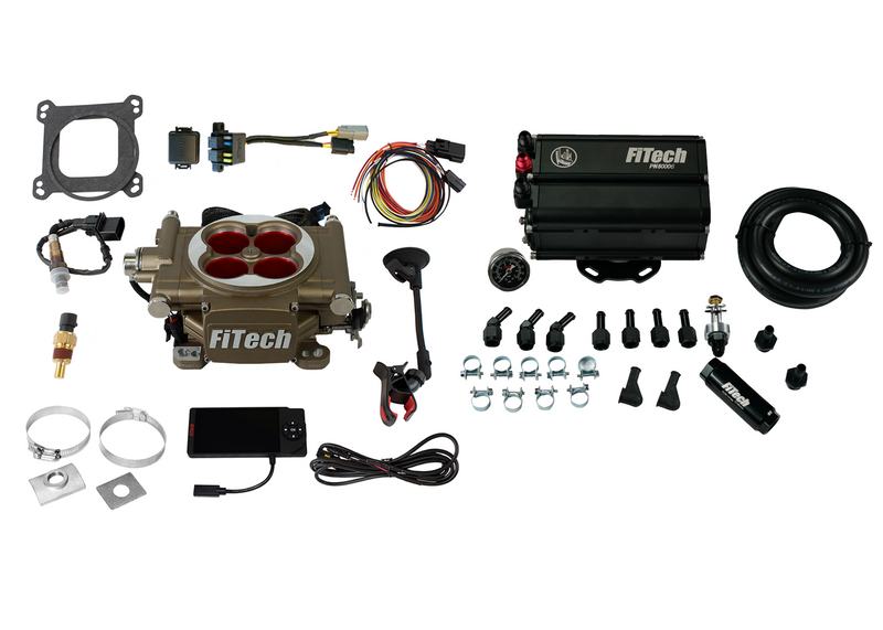 FITECH 35503 GO STREET 150-400HP SELF TUNING EFI SYSTEM WITH FORCE FUEL KIT