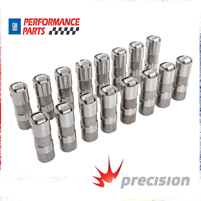 GM 25342240 X16 ROLLER LIFTERS OE DELPHI SUITS SBC V6 & LS MADE IN USA