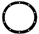 DURAPRO GSFAL11D DIFF CENTRE GASKET EACH FORD 9 INCH