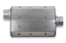HOLLEY 21501HKR HOOKER AERO CHAMBER MUFFLER 2 1/4" OFFSET INLET-CENTRE OUT