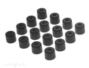 ENDUROTEC GSHR202E VALVE STEM SEAL SET OF 16 FORD WINDSOR CLEVELAND SB V8 LEADED