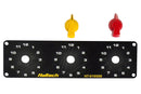 HALTECH HT-010510 TRIPLE SWITCH PANEL KIT
