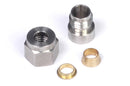 HALTECH HT-010812 1/4" STAINLESS STEEL WELD-ON KIT