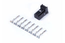HALTECH HT-030003 PLUG AND PINS ONLY - 8 PIN BLACK TYCO