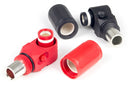 HALTECH HT-030030 SURLOK CONNECTOR SET - 200A (BLACK + RED)