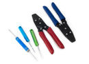 HALTECH HT-070300 DUAL CRIMPER SET INC 3 PIN REMOVAL TOOLS