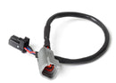 HALTECH HT-130040 CAN ADAPTOR CABLE DTM-4 FEMALE RECEPTACLE/SOCKET TO 8 PIN BLACK TYCO