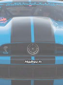 HALTECH HT-300111 LOGO STICKER BLACK AND WHITE