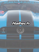 HALTECH HT-300112 LOGO STICKER BLACK AND WHITE
