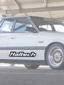 HALTECH HT-300113 LOGO STICKER BLACK AND WHITE