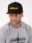 HALTECH HT-301001 SNAPBACK CAP BLACK WITH YELLOW LOGO
