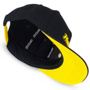 HALTECH HT-301001 SNAPBACK CAP BLACK WITH YELLOW LOGO