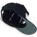 HALTECH HT-301002 SNAP BACK CAP BLACK WITH WHITE TEXT