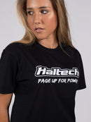 HALTECH HT-301640BM "CLASSIC" T-SHIRT BLACK